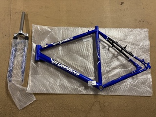 Racefiets frame met voorvork, Intersens